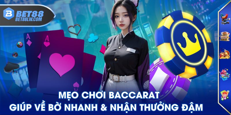 mẹo chơi Baccarat